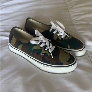 Camo Vans Authentics
